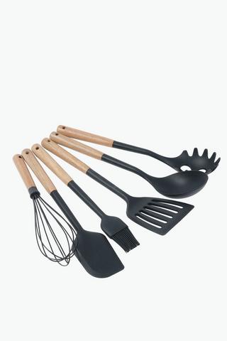6 Piece Utensil Set