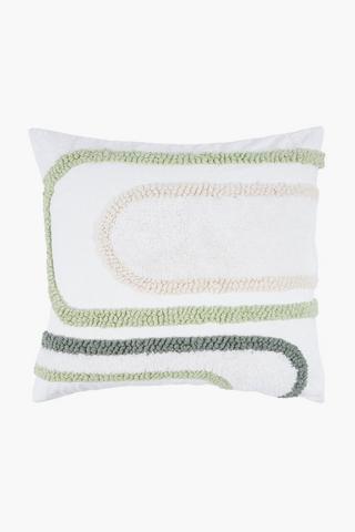 Extra Premium Textured Kyoto Feather Filled Scatter Cushion, 60x60cm