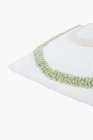 Extra Premium Textured Kyoto Feather Filled Scatter Cushion, 60x60cm