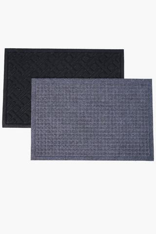 2 Pack Doormats, 40x60cm