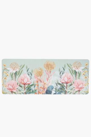 Kathy Protea Kitchen Mat, 50x125cm