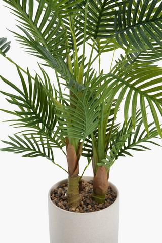 Palm Tree In Glaze Pot, 82cm