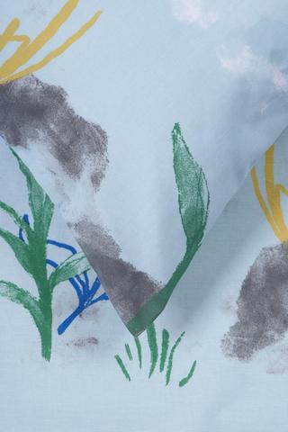 Printed Cotton Construction Reversible Fitted Sheet