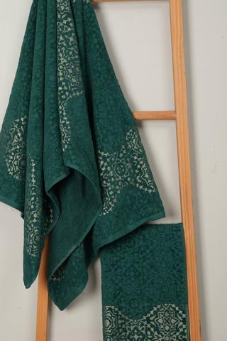 Cotton Jacquard Baroque Hand Towel