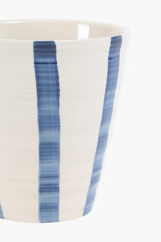 Royal Stripe Planter, 14cm