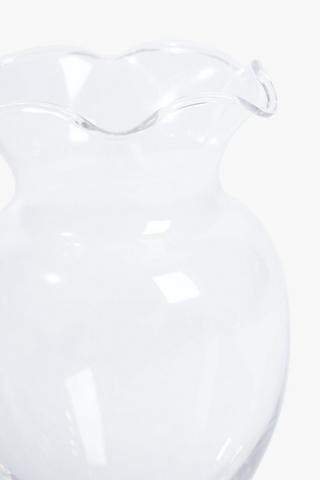 Bouquet Glass Vase, 9.5x17cm