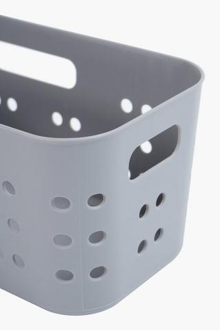 Utility Storage Basket With Handle Small, L28xw12xh11cm