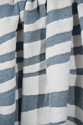 Tufted Denim Look Throw, 140x180cm