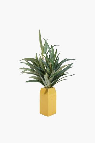 Euca In Orange Juice Vase, 8x54cm