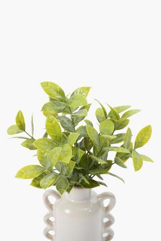 Greenery In Belly Vase, 8x22cm