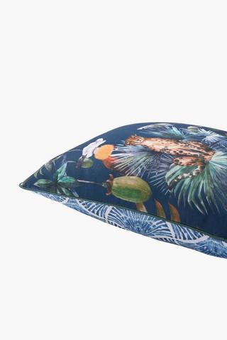 Extra Premium Printed Leopard Scatter Cover Only, 60x60cm