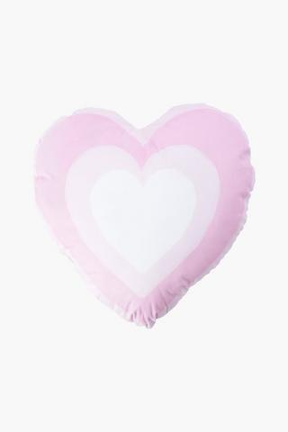 Shaped Heart Gradient Scatter Cushion, 30x50cm