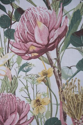 2 Pack Kathy Protea Cafe Curtain, 110x120cm