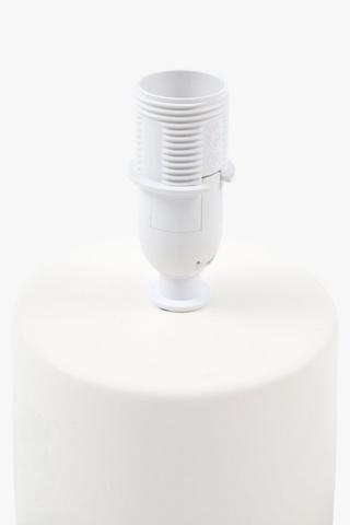 Raffia Ceramic Lamp Set, E14