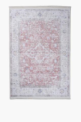Digital Printed Persian Fringe Rug, 120x180cm