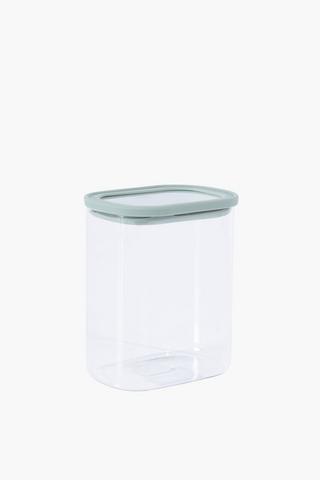 Medium Glass Silicone Jar