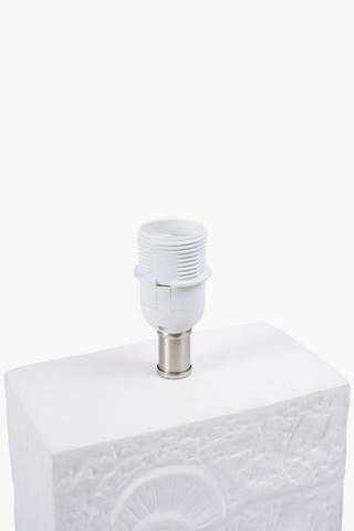 Ceramic Bahamas Lamp Set, E27