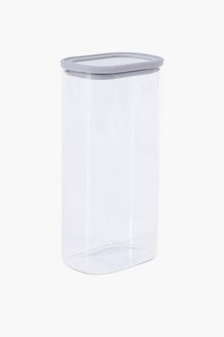 Large Glass Silicone Jar