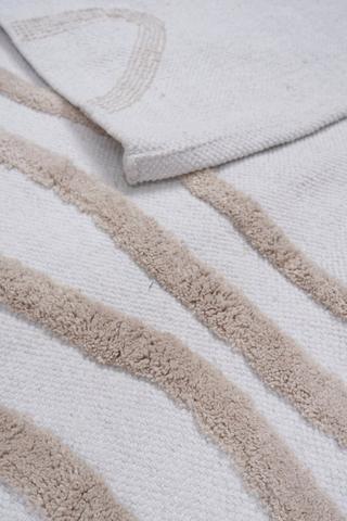 Jacquard Tufted Abstract Rug, 120x180cm