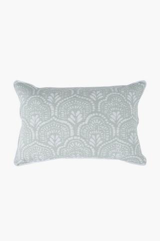 Extra Premium Jacquard Cradle Feather Filled Scatter Cushion, 40x60cm