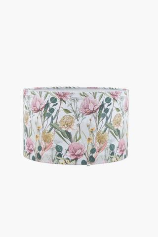 Printed Kathy Drum Lamp Shade, 31x20cm