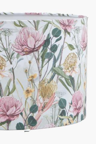 Printed Kathy Drum Lamp Shade, 31x20cm