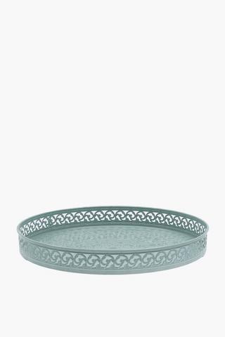 Round Metal Tray