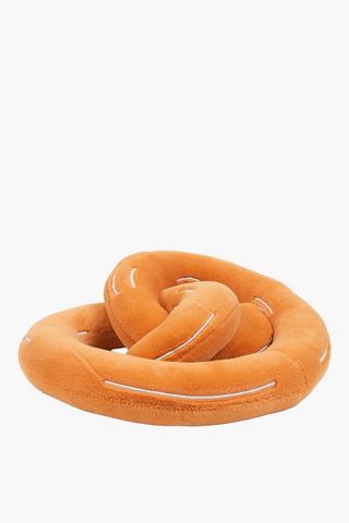 Jacquard Pretzel Novelty Cushion, 40cm