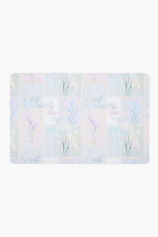 Floral Plastic Placemat