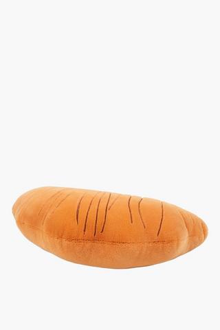 Velvet Croissant Novelty Cushion, 50cm