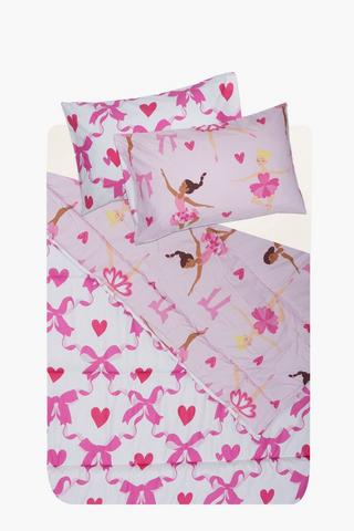 Soft Touch Reeve Ribbons Reversible Comforter Set