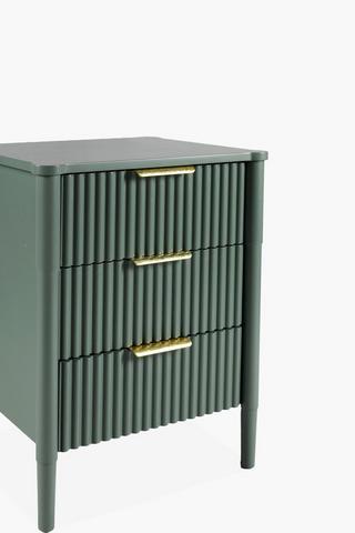 Classic Flute 3 Drawer Pedestal