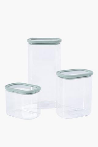 Large Glass Silicone Jar