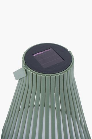 Hanging Plastic Solar Light, 19x32cm