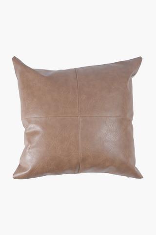 Pu Cross Stitch Scatter Cushion, 50x50cm
