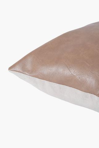 Pu Cross Stitch Scatter Cushion, 50x50cm