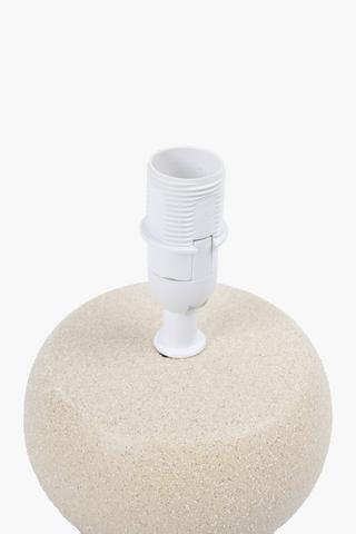 Ceramic Stripe Palms Lamp Set, E14