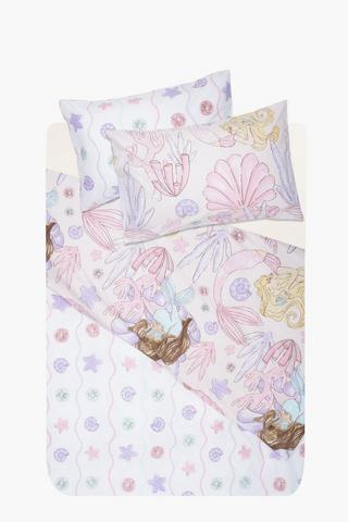 Soft Touch Kai Mermaid Shells Reversible Duvet Cover Set