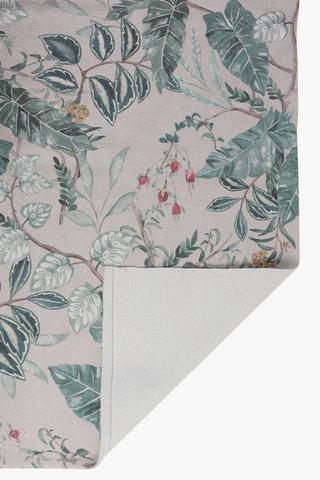 Jacquard Leaf Rug, 70x140cm