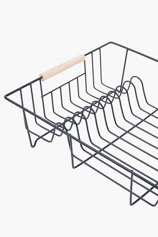 Bamboo Single Dish Rack