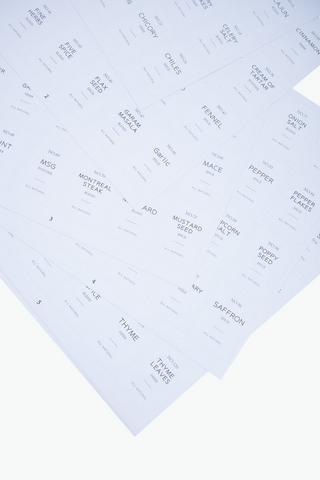 Spice Stickers Set