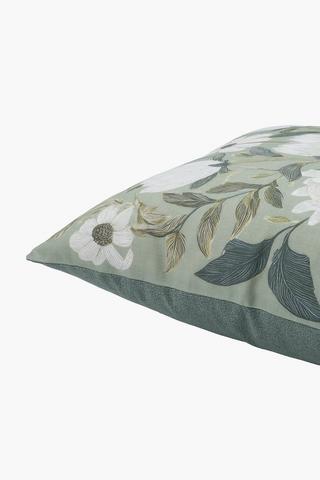 Printed Kirsten Protea Scatter Cushion, 50x50cm