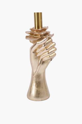 Poly Resin Hand Lamp Set,