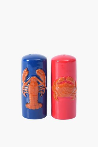 Lobster-crab Salt And Pepper Set