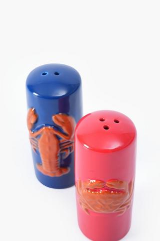 Lobster-crab Salt And Pepper Set