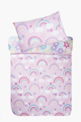 Soft Touch Dee Daisy Glow In The Dark Duvet Cover Set