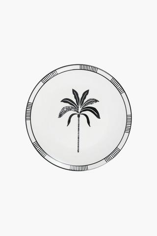 Palm Bone Ceramic Side Plate