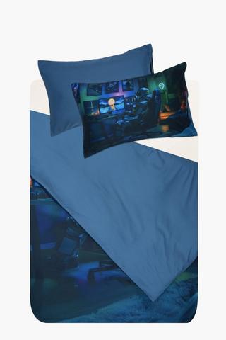 Soft Touch Placement Print Space Gamer Duver Cover Set