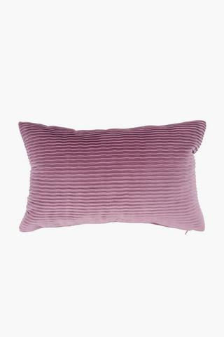Velvet Wavy Scatter Cushion, 30x50cm