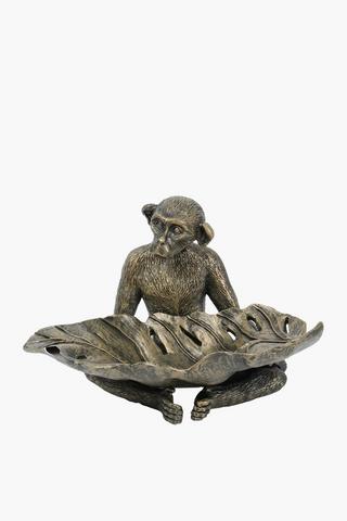 Monkey Trinket Tray, 15x25cm